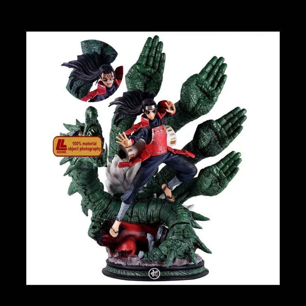 Anime Action Figure with Green Hands